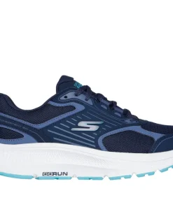 SKECHERS WOMENS GO RUN CONSISTENT 2.0 ADVANTAGE NAVY