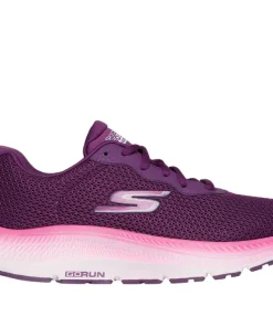 SKECHERS WOMENS GO RUN CONSISTENT 2.O FAST PACE PLUM