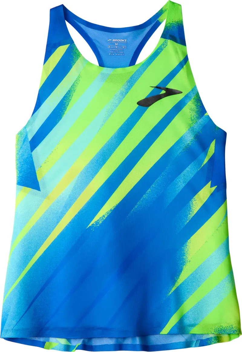 Brooks Elite Womens Running vest Tank Top - Blue
