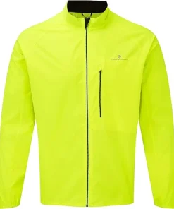 RONHILL MENS CORE JACKET FLUO YELLOW /BLACK