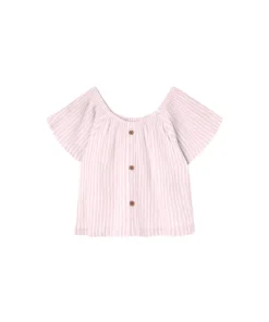 Losan Girls Top LKGAP0302_25001 Salmon