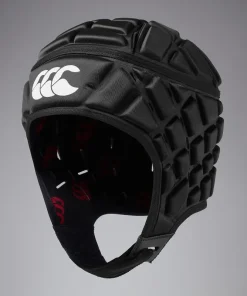 CANTERBURY RAZE RUGBY HEADGUARD BLACK/RED