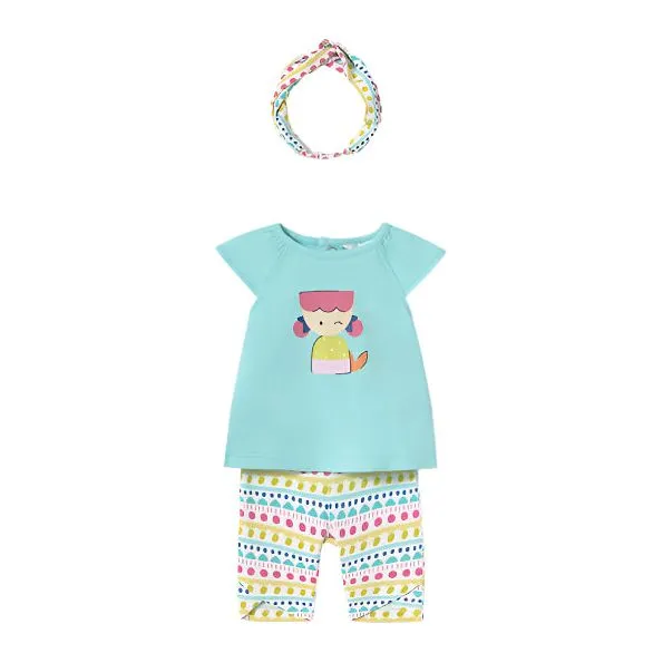 Mayoral Girls 3 Piece Set 1763 Mermaid