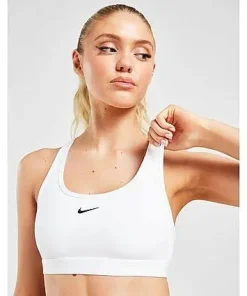 NIKE SWOOSH  SPORTS BRA WHITE