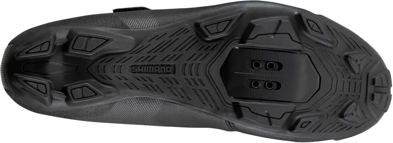 Shimano XC100 Mens MTB Cycling Shoes - Black - Image 2