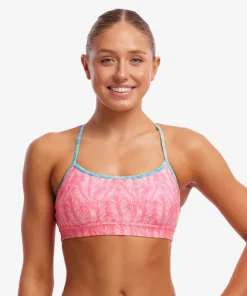 FUNKITA WOMENS SPORTS TOP & BRIEF SWEET RELEAF (SET)