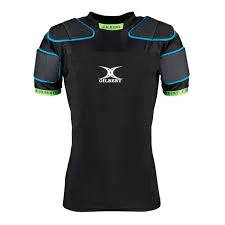 GILBERT CHARGER X1.1 RUGBY BODY ARMOUR BLACK/GREEN
