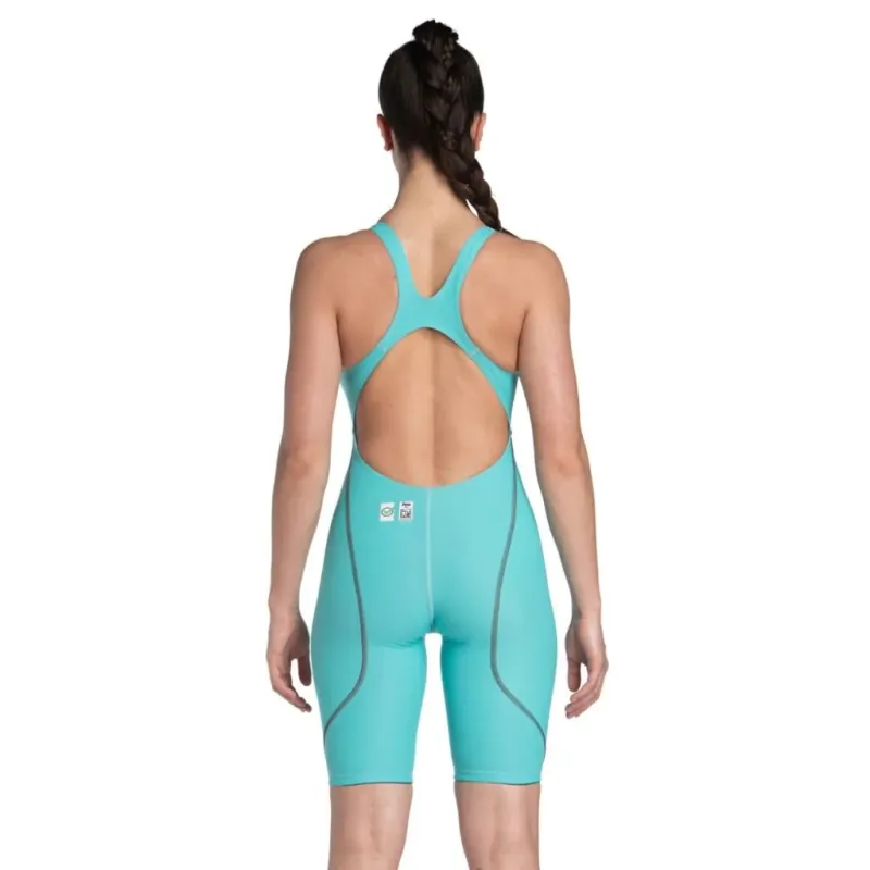 ARENA WOMENS POWERSKIN ST NEXT KNEESUIT AQUAMARINE - Image 2