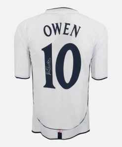 Michael Owen Signed England Shirt 2002 World Cup [10]