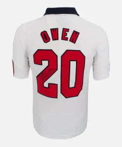 Michael Owen Signed England Shirt 1998 World Cup [20]