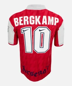 1994-96 Arsenal Home Shirt Bergkamp 10 [Excellent] L