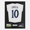 Framed Michael Owen Signed England Shirt 2002 [Classic]