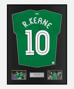 Framed Robbie Keane Signed Ireland Shirt [Classic]