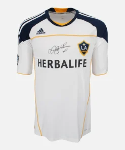 David Beckham Signed LA Galaxy Shirt 2010-11 Home [Front]