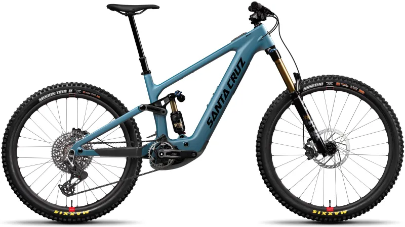 Santa Cruz Bullit 4 CC MX X0 AXS Reserve Carbon Electric Full Suspension Mountain Bike 2026 - Matte Teal