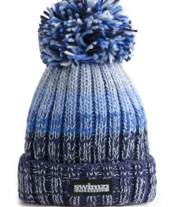 SWIMZI BLUE GRADIENT REFLECTIVE SUPER BOBBLE HAT