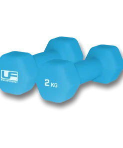 URBAN FITNESS HEX DUMBBELLS 2x2KG