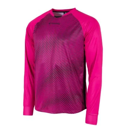 STANNO ADULT VORTEX GOAL KEEPER SHIRT LONG SLEEVE MAGENTA/BLACK