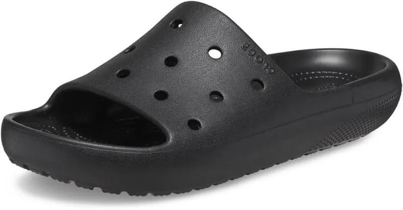 CROCS UNISEX CLASSIC SLIDE V2 BLACK - Image 2