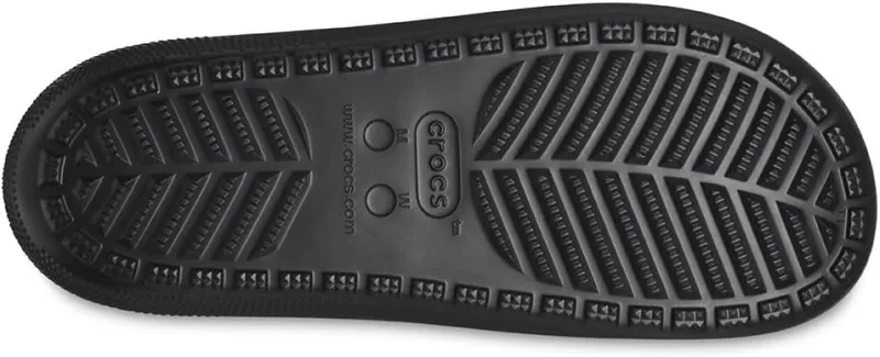 CROCS UNISEX CLASSIC SLIDE V2 BLACK - Image 3