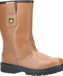 Amblers Safety FS124 Water Resistant Pull on Safety Rigger Boot Tan