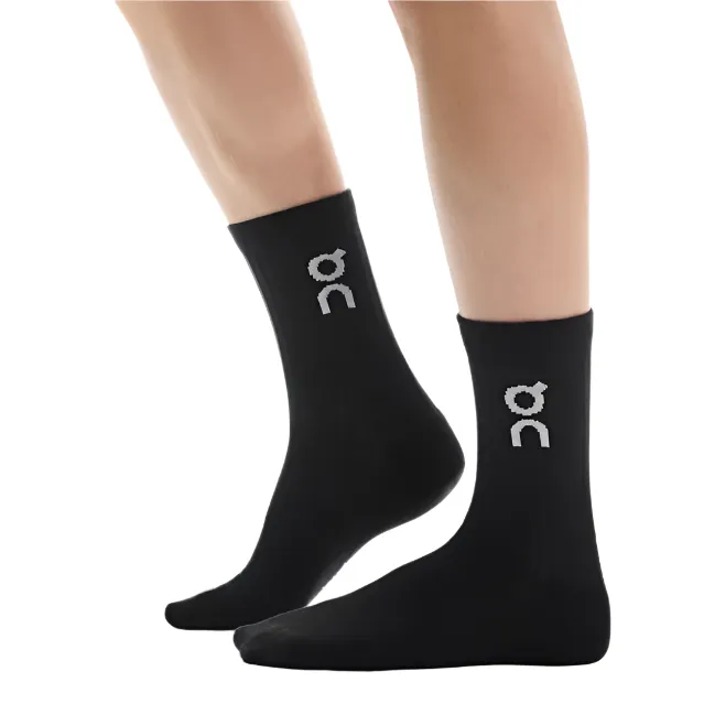 On Running Unisex Socks 3 Pack Logo High Black