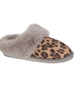 Jo & Joe Womens Slipper Savannah Leopard