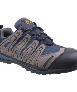 Amblers Safety FS34C Metal Free Lightweight Lace up Safety Trainer Blue