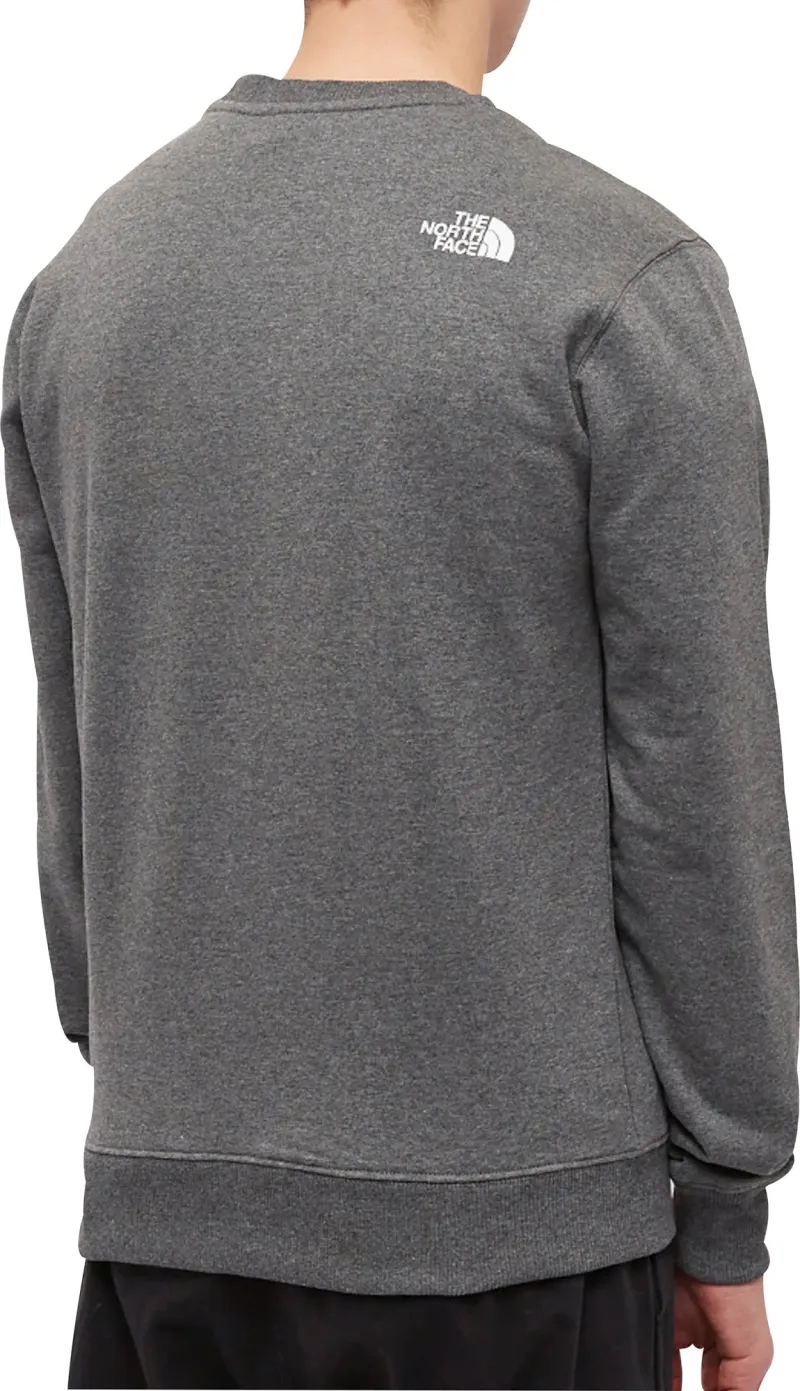 The North Face Standard Crew Mens Sweatshirt - Grey - Image 2