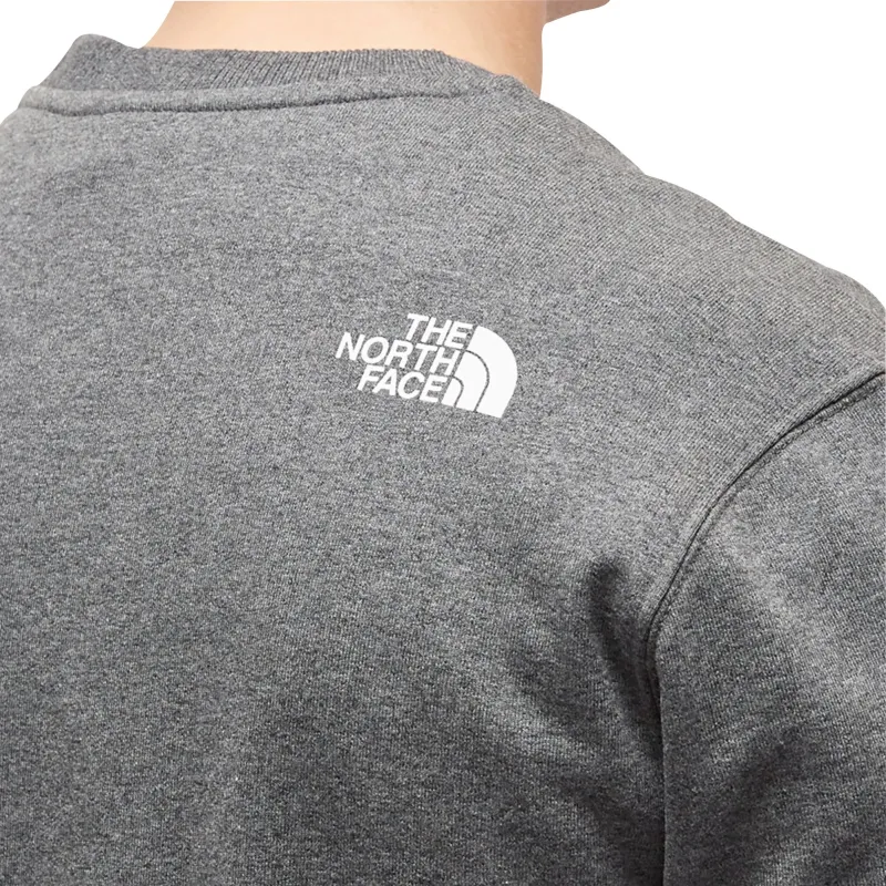The North Face Standard Crew Mens Sweatshirt - Grey - Image 3