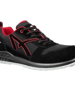 Albatros Clifton Low Safety Trainer Black/Red