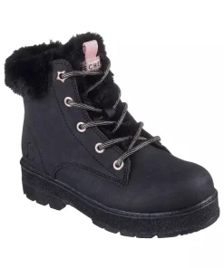 SKECHERS GIRLS STREET GLITZ BLACK