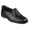 Amblers Merton Ladies Slip-On Shoe Black