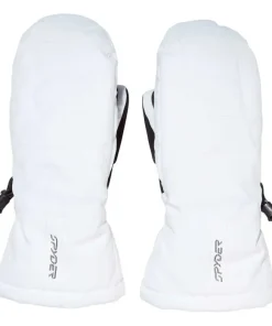 SPYDER INSPIRE SKI MITTENS WHITE