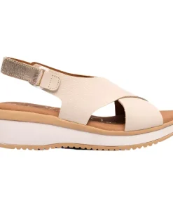 Oh My Sandals Womens Sandals 5661 Doya Camel Combi