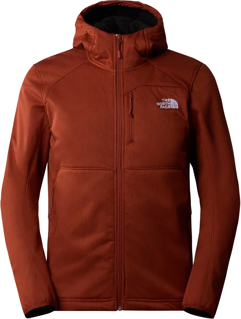 The North Face Quest Hooded Mens Softshell Jacket - Red