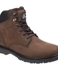 Amblers Millport Lace Up Boot Brown