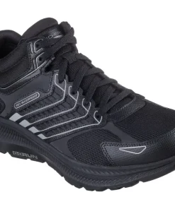 SKECHERS MENS GO RUN CONSISTENT 2.0 BLACK WATERPROOF