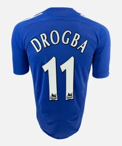 2006-08 Chelsea Home Shirt Drogba 11 [Good] S
