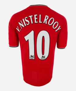 2000-02 Manchester United Home Shirt Van Nistelrooy 10 [Excellent] M