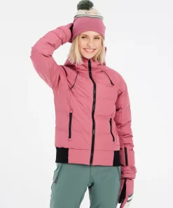 PROTEST WOMENS PRTALYUMI SNOW JACKET ROSE DUST