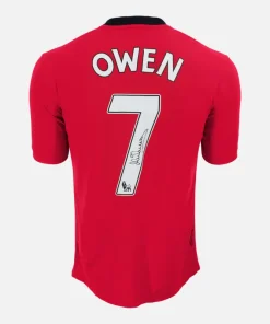 Michael Owen Signed Manchester United Shirt 2009-10 Home [7]