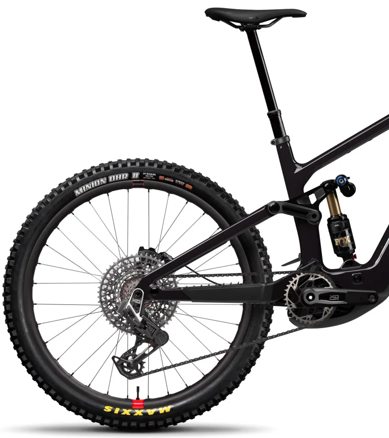Santa Cruz Bullit 4 CC MX X0 AXS Reserve Carbon Electric Full Suspension Mountain Bike 2026 - Gloss Black - Image 2