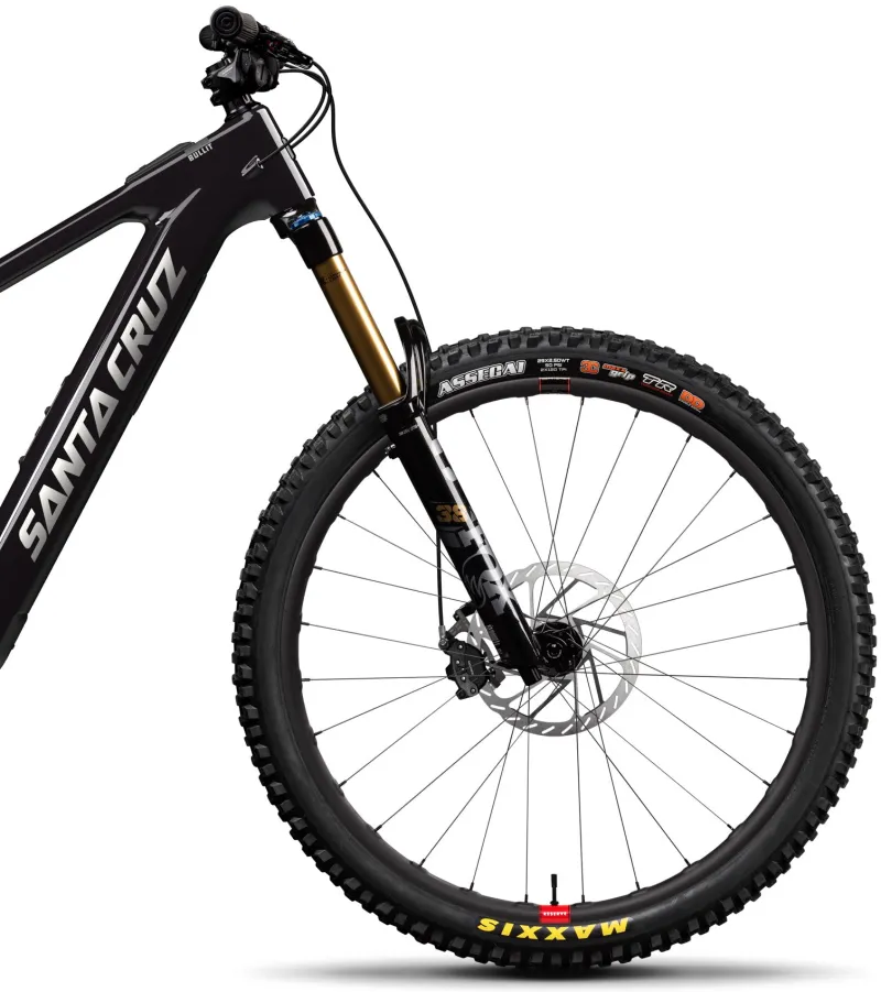 Santa Cruz Bullit 4 CC MX X0 AXS Reserve Carbon Electric Full Suspension Mountain Bike 2026 - Gloss Black - Image 3