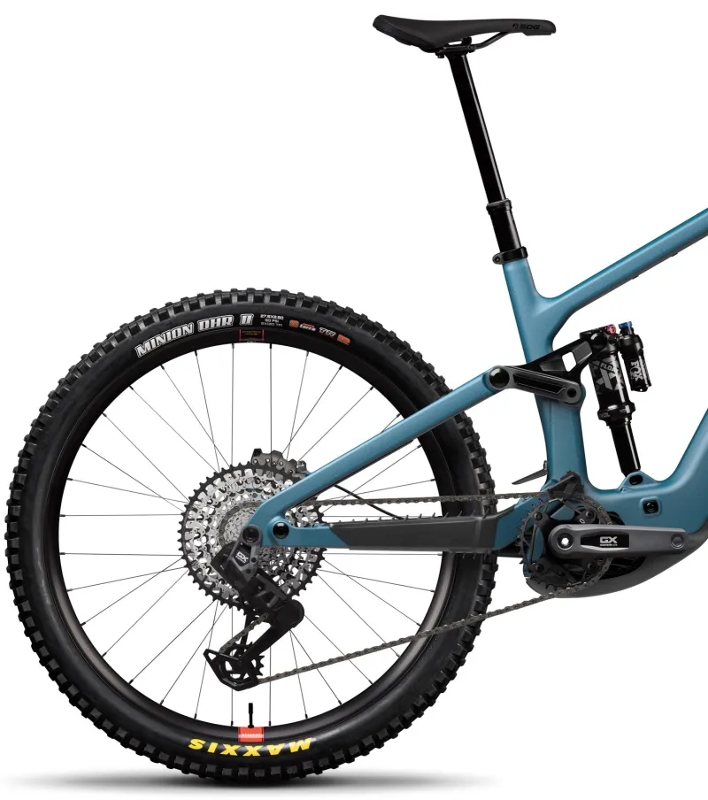 Santa Cruz Bullit 4 C MX 90 Carbon Electric Full Suspension Mountain Bike 2026 - Matte Teal - Image 2