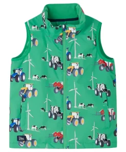 Lighthouse Boys Gilet Alex Tractor/Wind Turbine