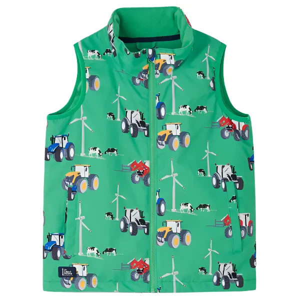 Lighthouse Boys Gilet Alex Tractor/Wind Turbine