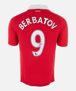 Dimitar Berbatov Signed Manchester United Shirt 2010-11 Home [9]