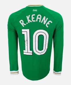 Robbie Keane Signed Ireland Shirt Home [10]