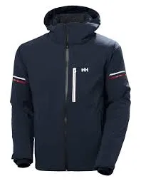 HELLY HANSEN MENS SWIFT TEAM INSULATED  SKI JACKET NAVY